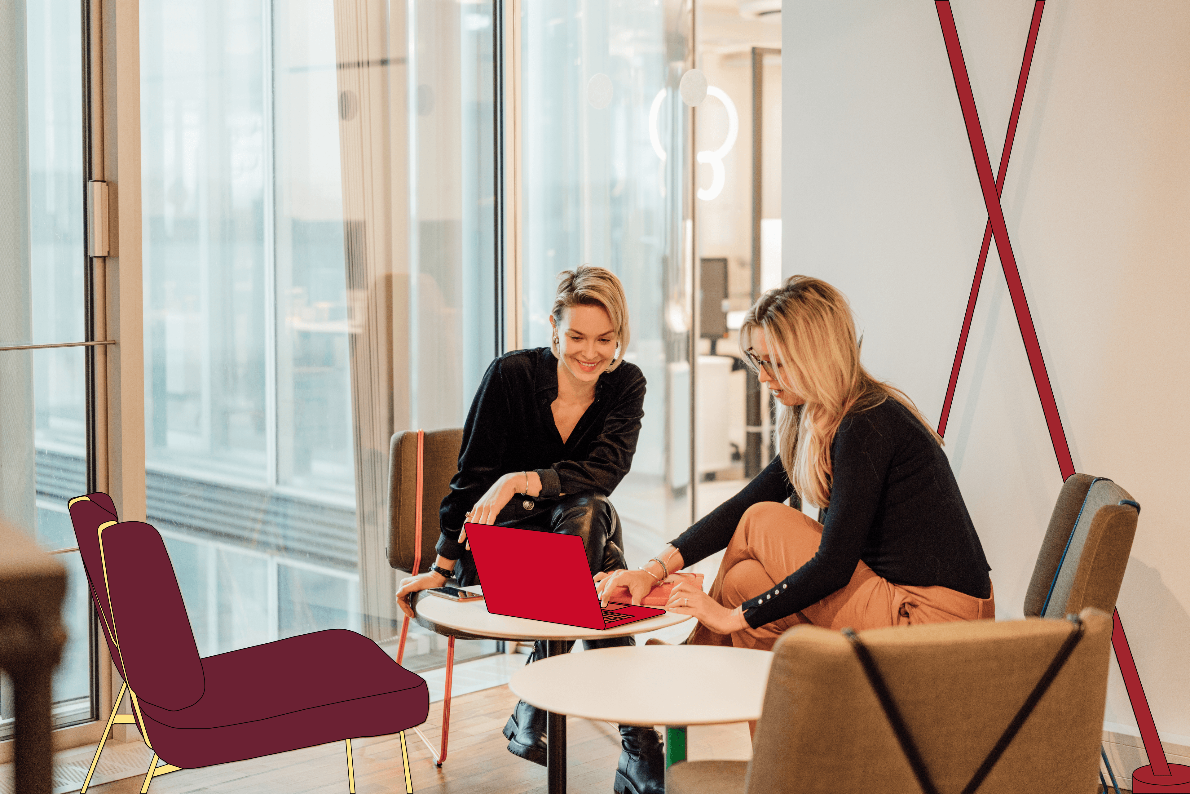 Kollegen erstellen Business Account für Dienstreisen