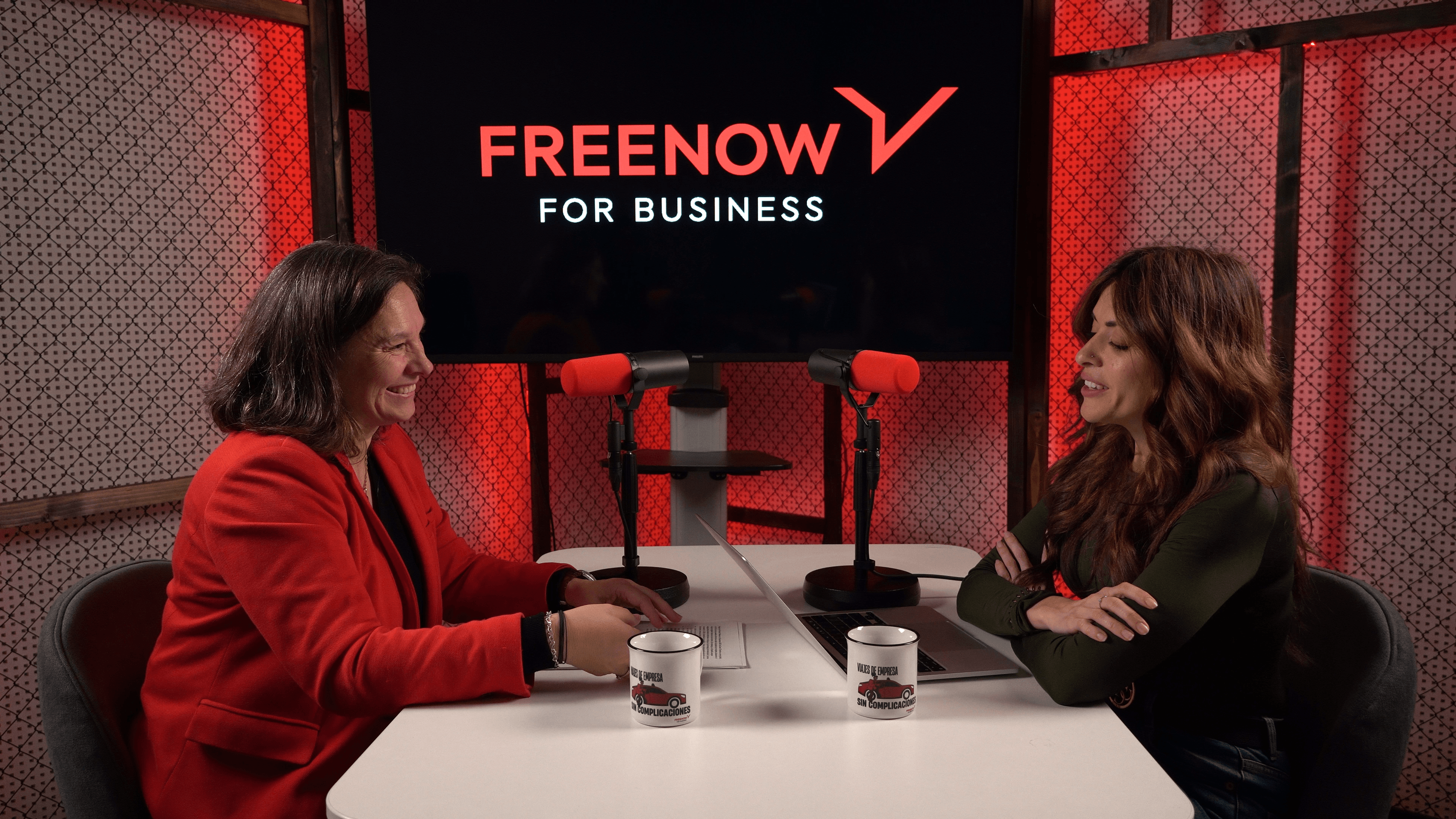 Isabel García en el podcast de Freenow