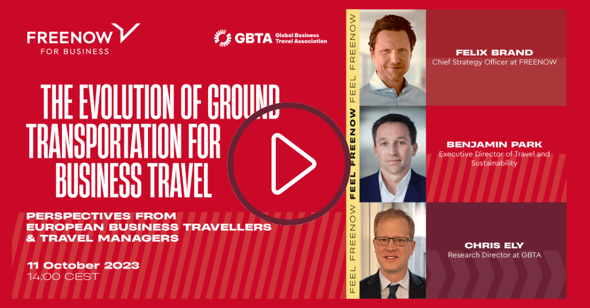 GBTA Webinar. Header Image